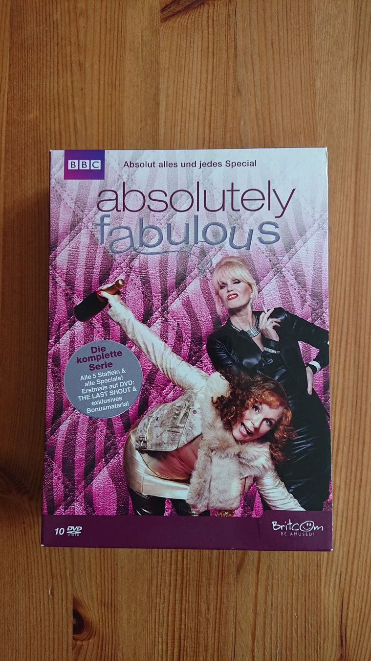 Tutti i DVDs: ABSOLUTELY FABULOUS Staffel 1 bis 5 auf DVD – Usato da Wilderswil venduto da Exebub