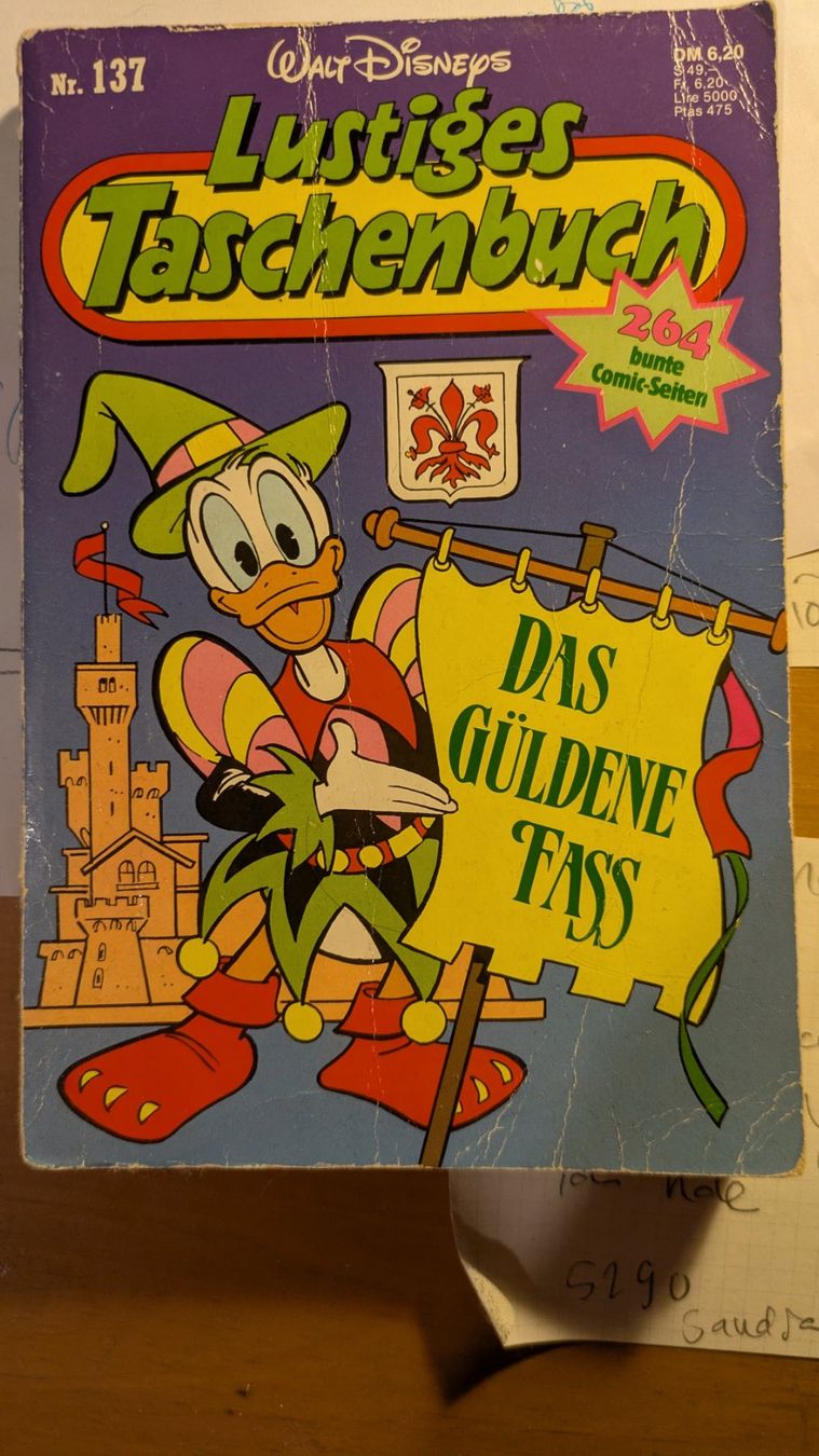 Comics: Lustiges Taschenbuch nr. 137 – Gebraucht aus Lommis von susannekoenig