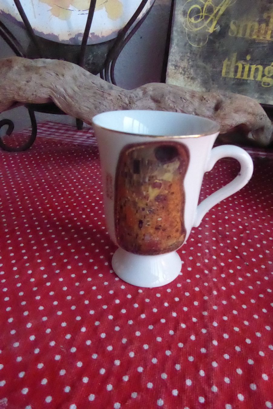 Tazze: 3 spezielle schöne Mocca Tassen mit Stempel – Usato da Sargans venduto da Benziner 1