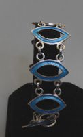 Antikes Armband 800er Silber emailliert Italien 1964 - 1988