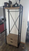 Garderobe mit Schubladen 69x39x185 cm