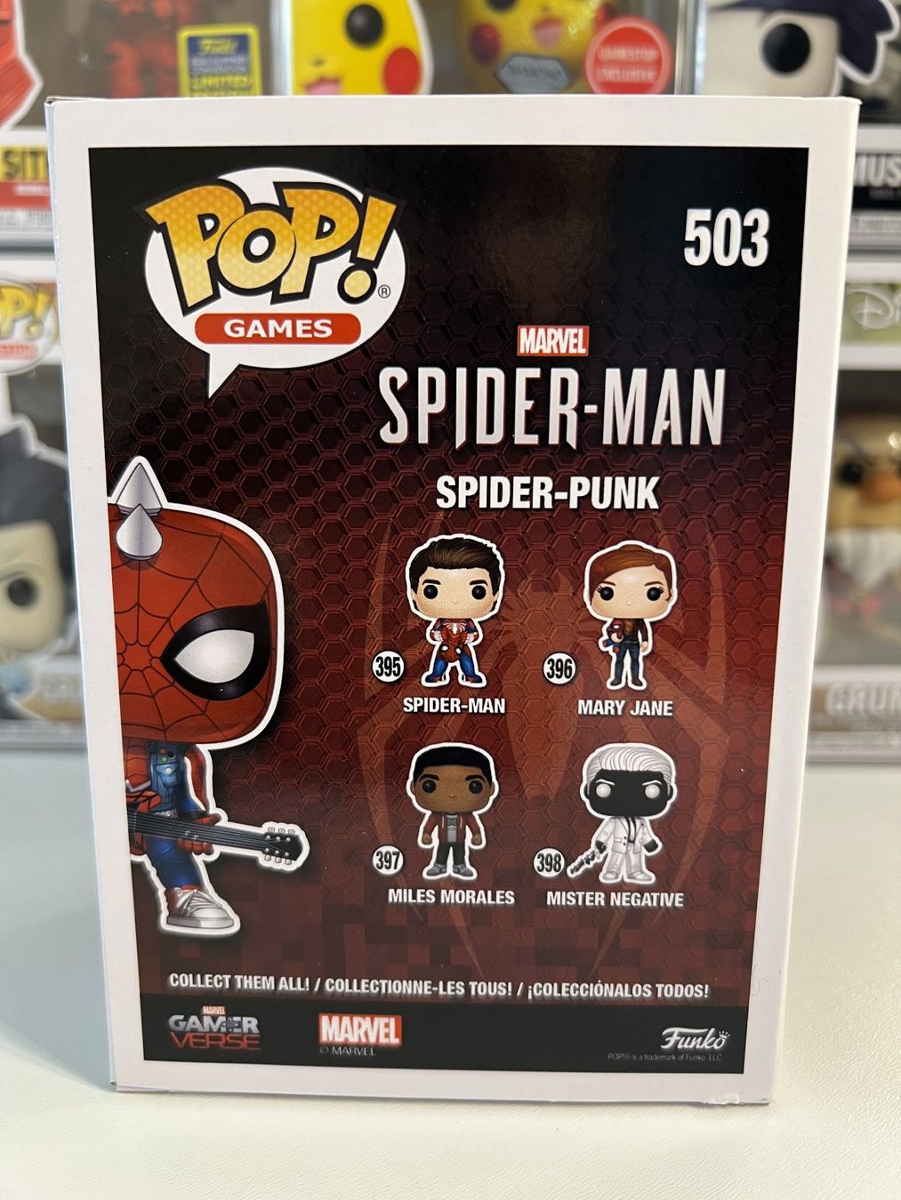 Funko Statuette: Funko POP! Marvel Spider-Man - Spider-Punk Edition Limitée – Nuovo e nell'imballaggio originale da Le Mouret venduto da perfectbijou 2