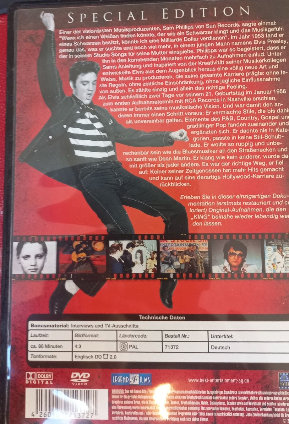 Tutti i DVDs: DVD : ELVIS Special Edition – Nuovo e nell'imballaggio originale da Aefligen venduto da uwe_n2vk 2