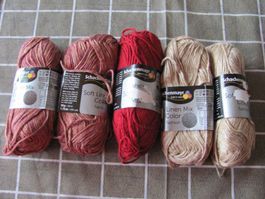 Schachenmayr Soft Linen Mix Color, 5 Knäuel,