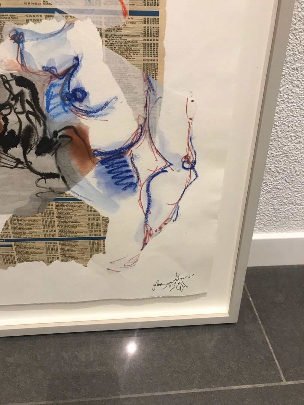 Dipinti: Tableau original - Corinne Gassmann - "Bordel" – Nuovo (secondo la descrizione) da Givrins venduto da Nicolux01 1