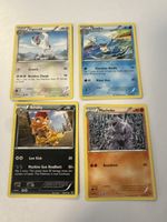Lot de 4 cartes Pokémon Vigoroth Seadra Scrafty Machoke