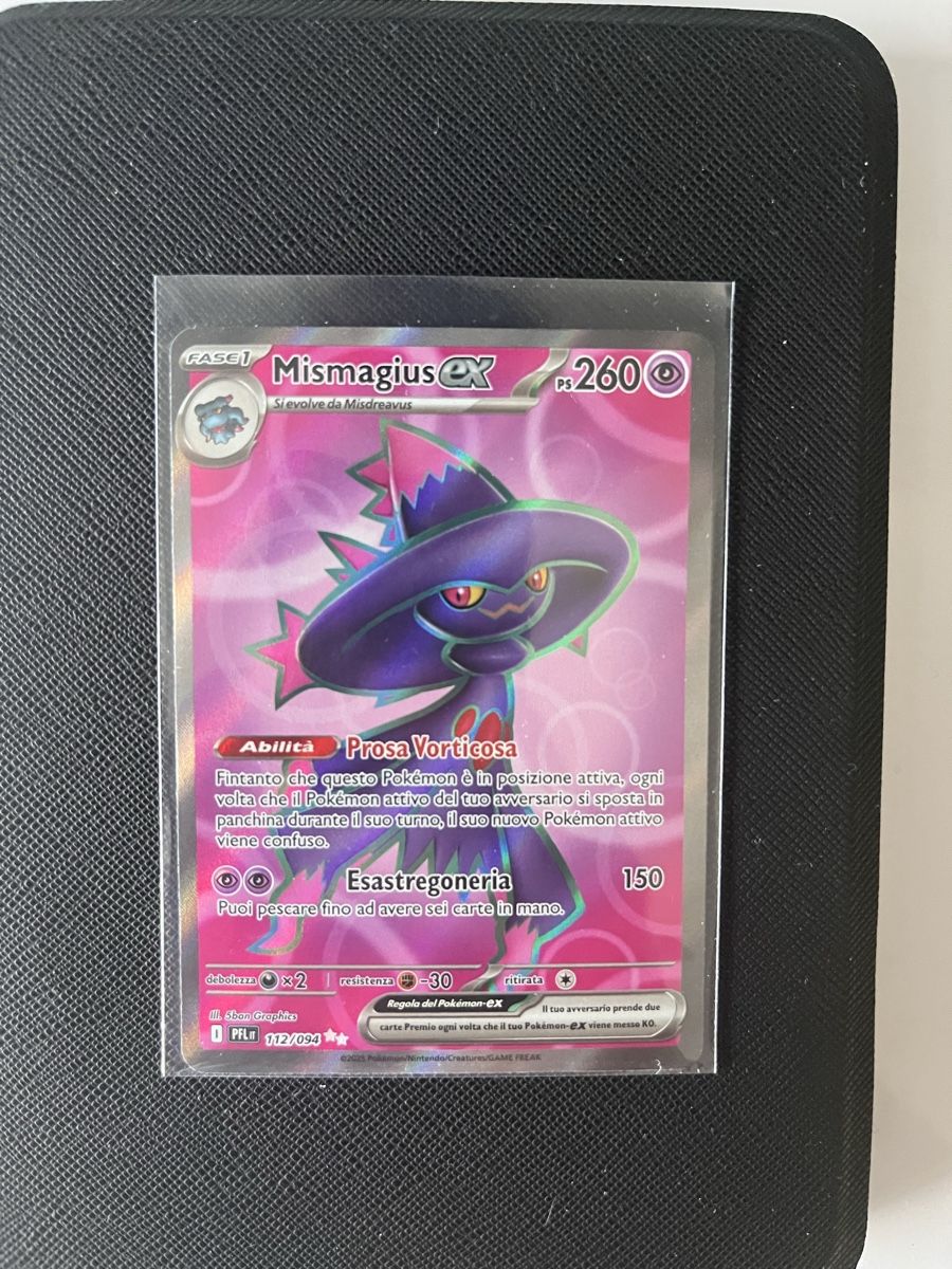 Pokémon Carte collezionabili: Mismagius ex 112/094 Phantasmal Flames – Nuovo e nell'imballaggio originale da Massagno venduto da Twittami