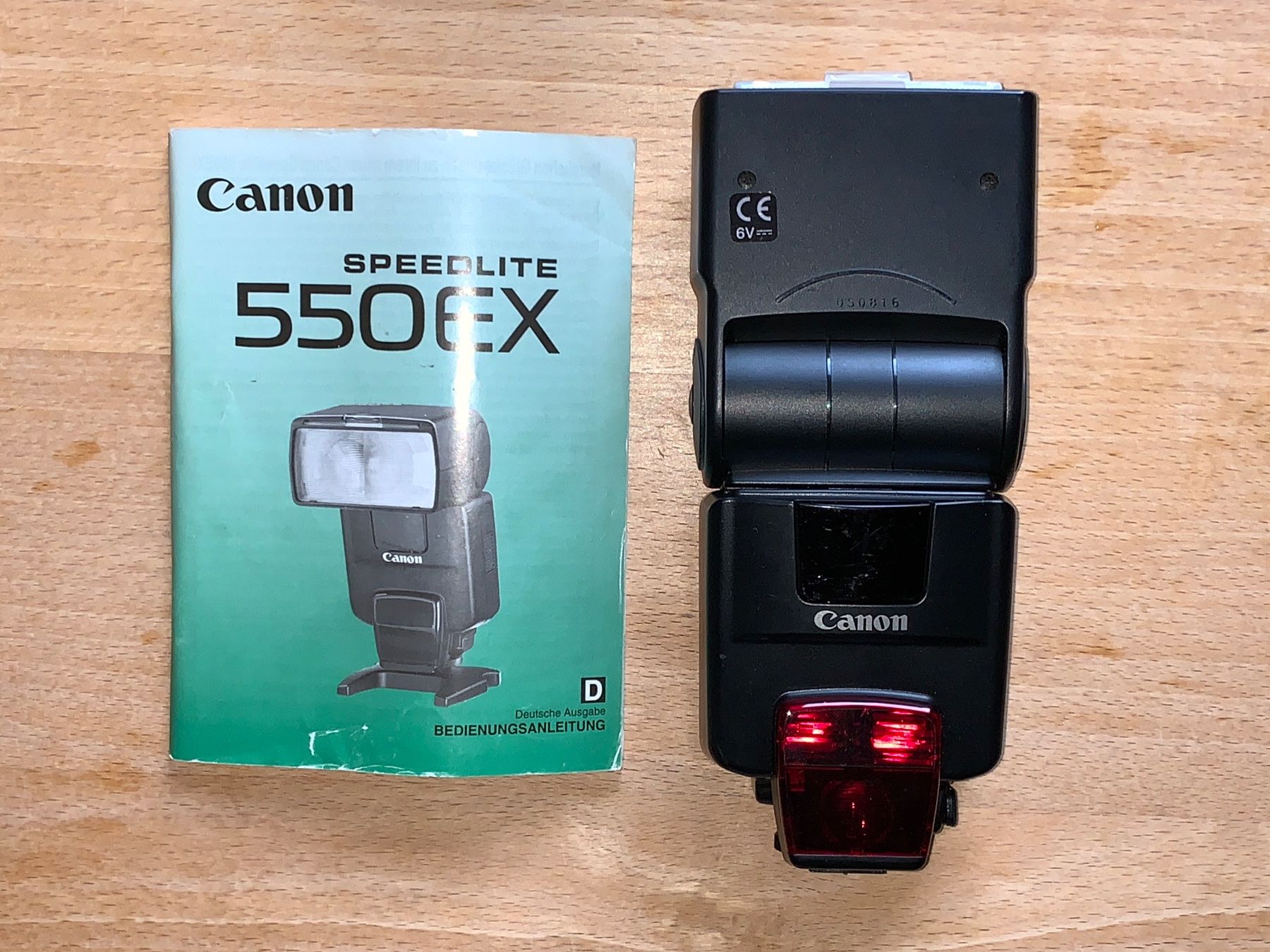 Canon Flash: Canon Speedlite 550EX – Usato da Bern venduto da andyflury