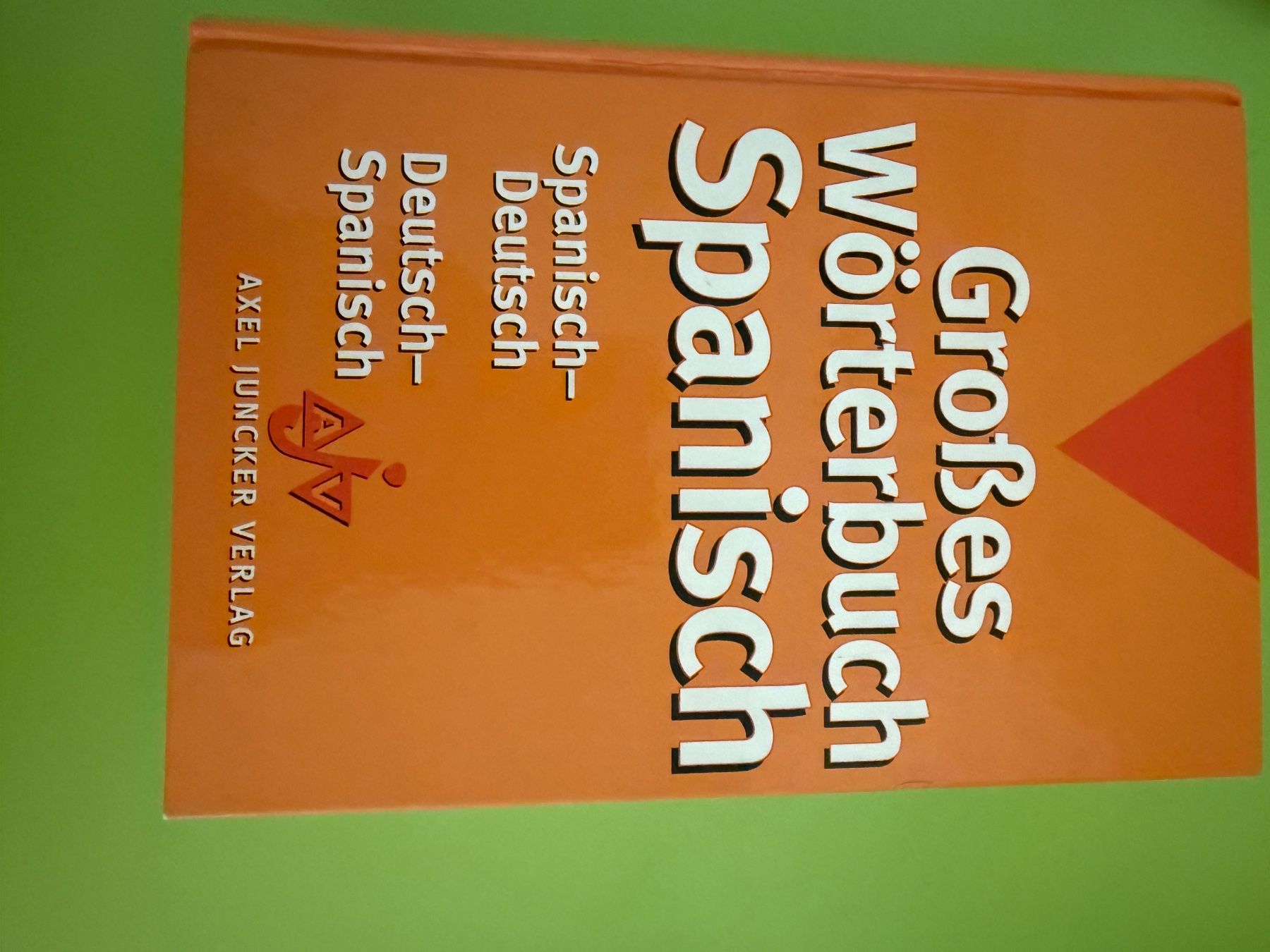 Livres: Grosses Wörterbuch Spanisch – D'occasion à Zufikon par SULMI02 1