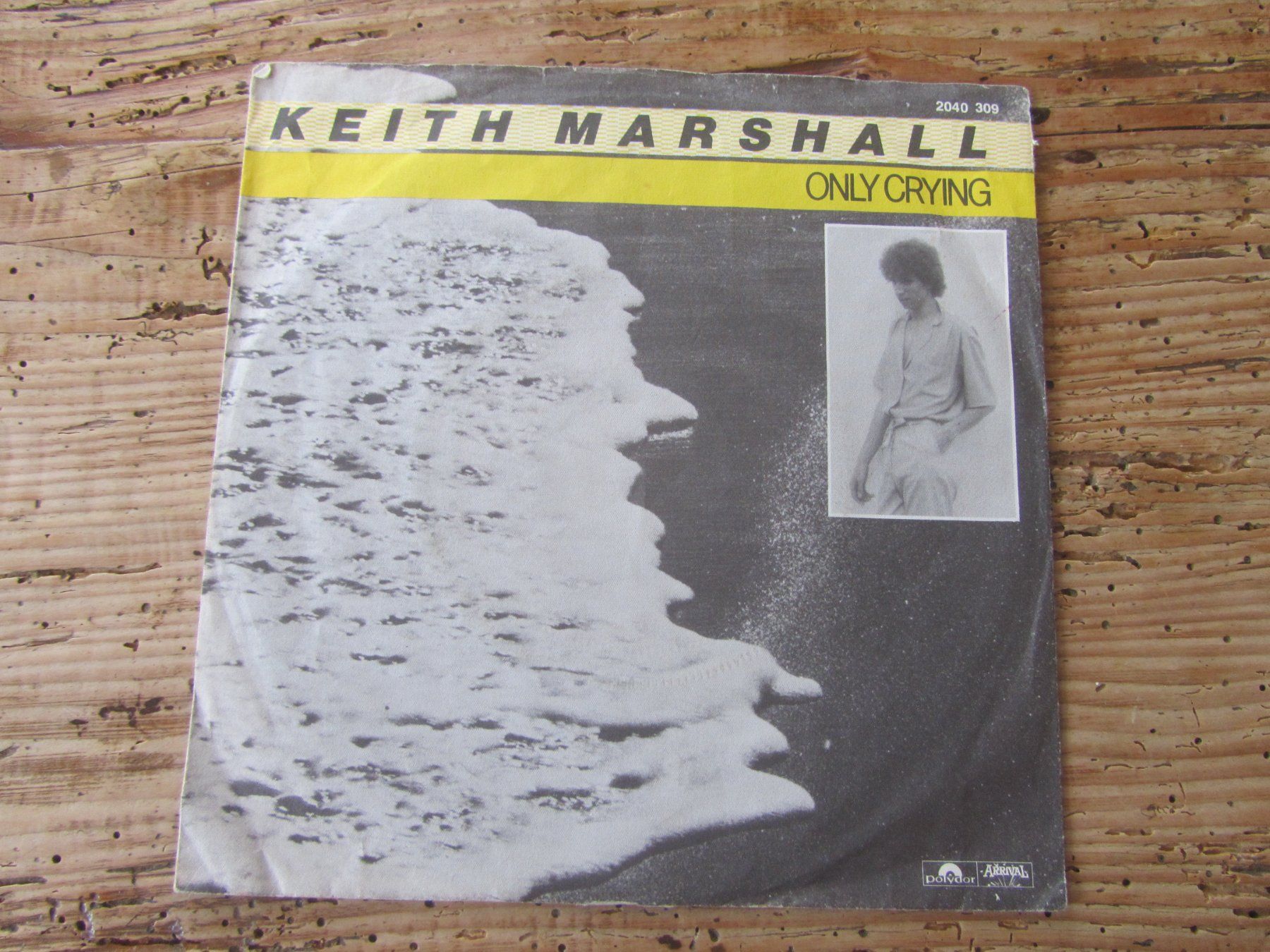 Dischi in vinile: Keith Marshall Only Crying 7 Zoll Single Vinyl – Usato da Seengen venduto da mikelele