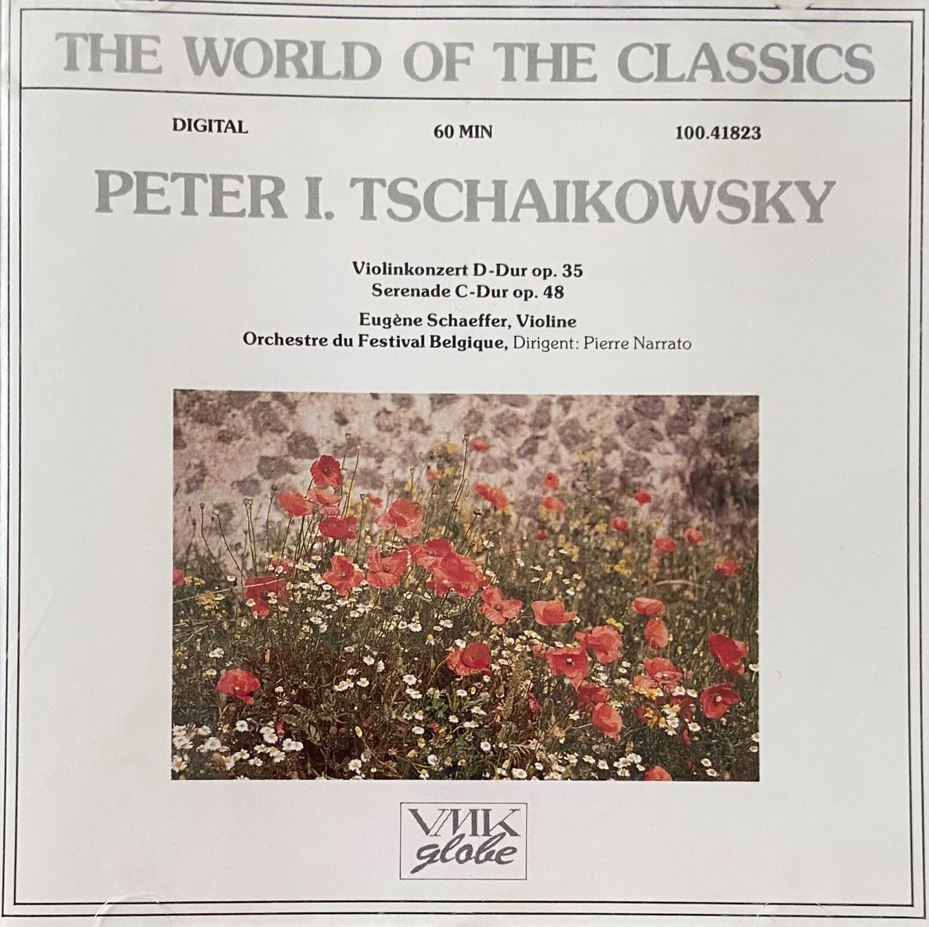CD: PETER I. TSCHAIKOWSKY Violinkonzert D-Dur op. 35 Serenade CD – Usato da Luzern venduto da lyc_fmg7