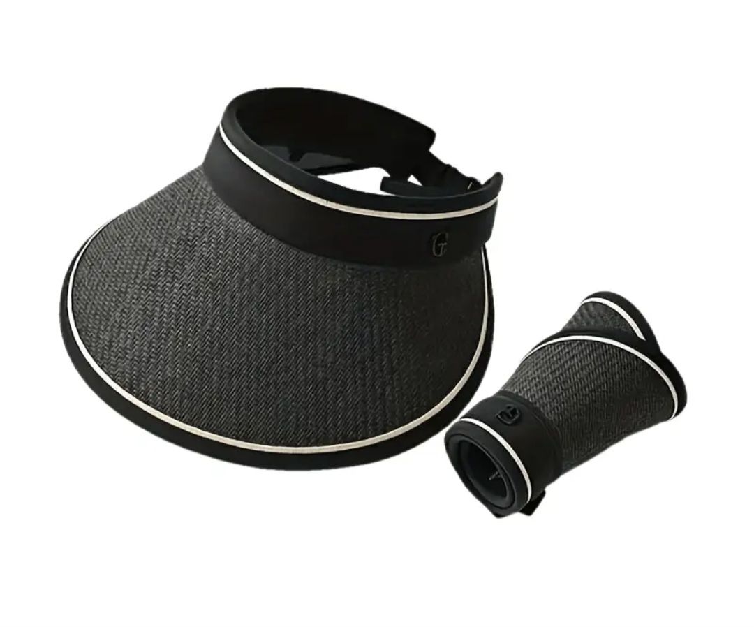 Hüte, Mützen & Caps: Cappello donna/uomo estiva pieghevole nera – Neu (gemäss Beschreibung) aus Giubiasco von Stefaniav