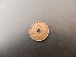 Finnland 5 Penniä 1942