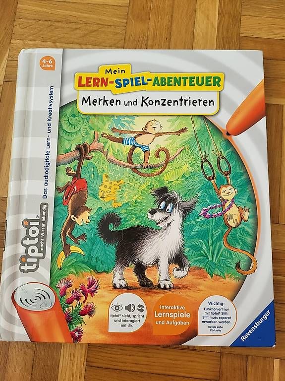 Bücher: TIPTOI Buch Merken und Konzentrieren – Gebraucht aus Gersau von ro__8kvr