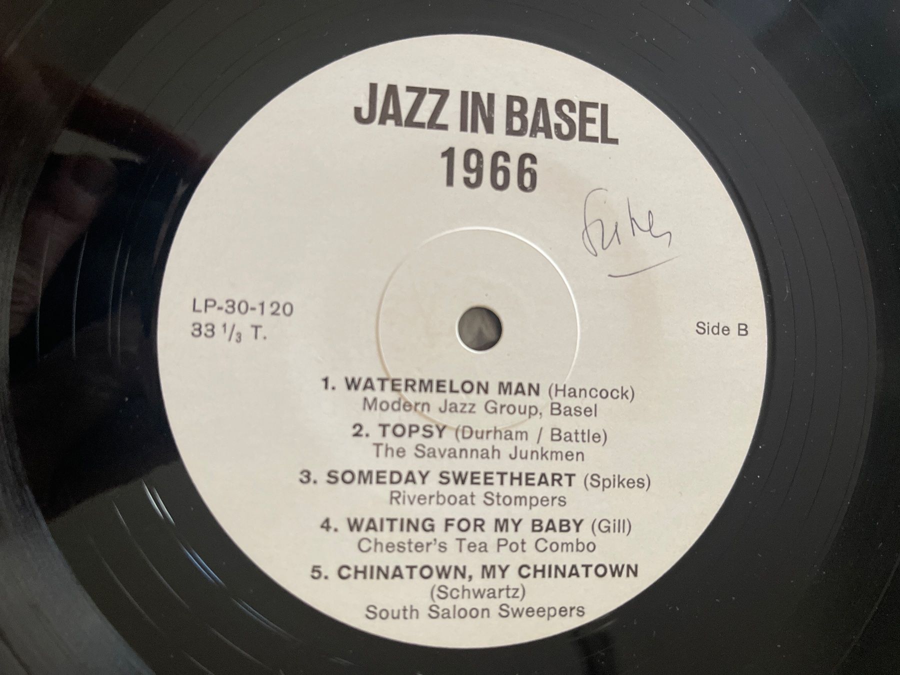 Dischi in vinile: A364/Maurice Rossel - Jazz in Basel 1966 – Usato da Frutigen venduto da Philippe_jsp 2
