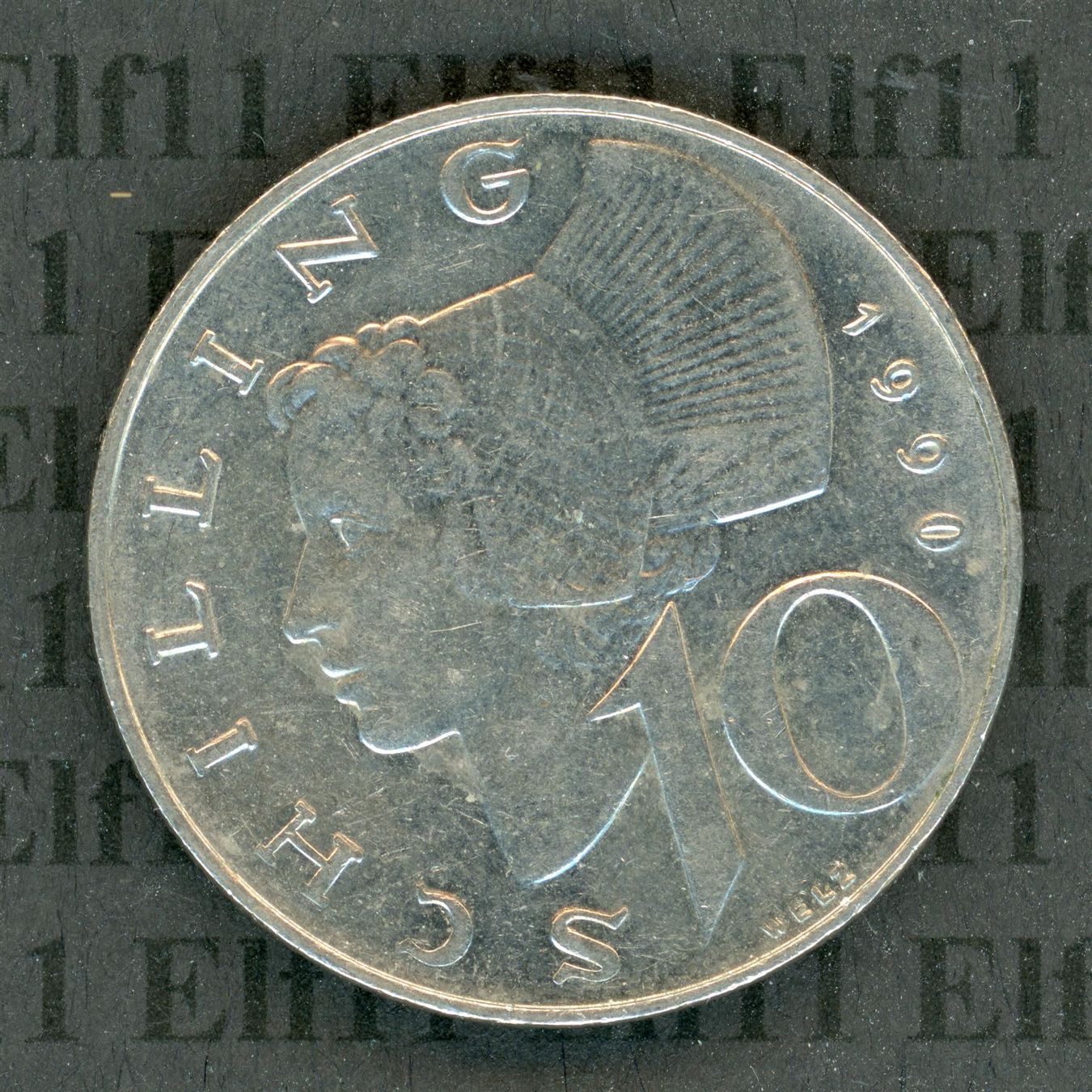 Tutti le monete: ATS__10.00 1990 vz 10 Schilling – Usato da Widnau venduto da Elf11