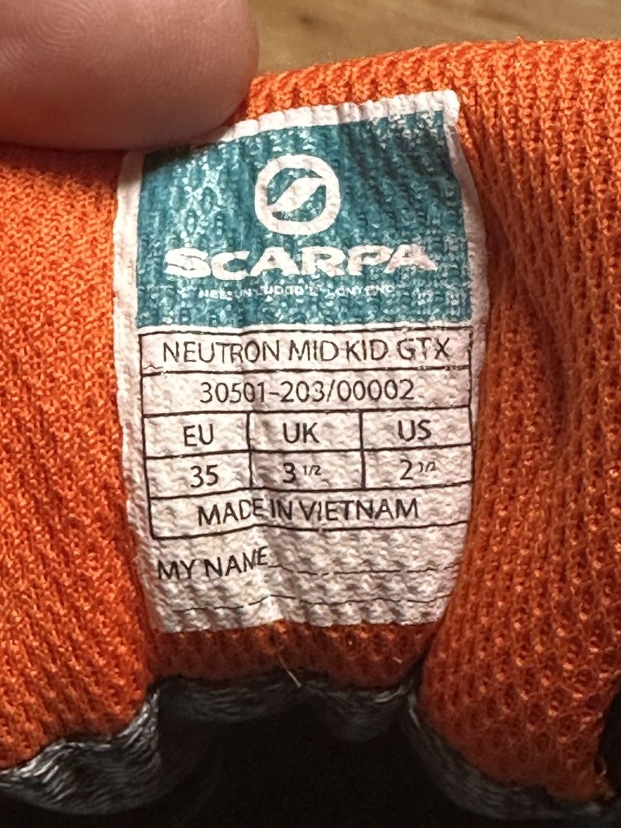 Scarpa Chaussures garçon: Scarpa Wanderschuh GR. 35 – D'occasion à Necker par aschi83 4