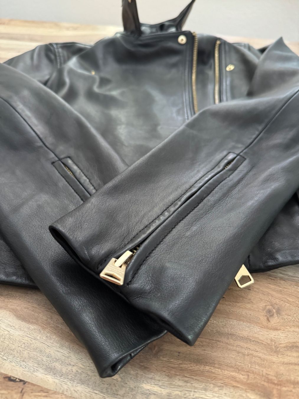 Zalando Jacken: Lederjacke schwarz GR.38 – Gebraucht aus Thun von kth_ng29 1