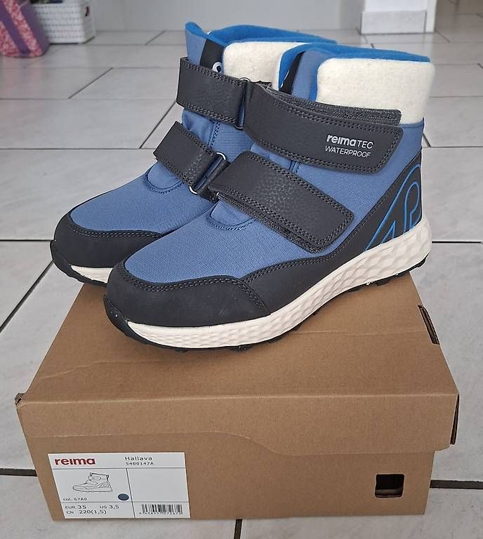 Schuhe für Jungen: Winterschuhe Reima Hallava Gr. 35 – Neu und originalverpackt aus Unterkulm von eidechsli81
