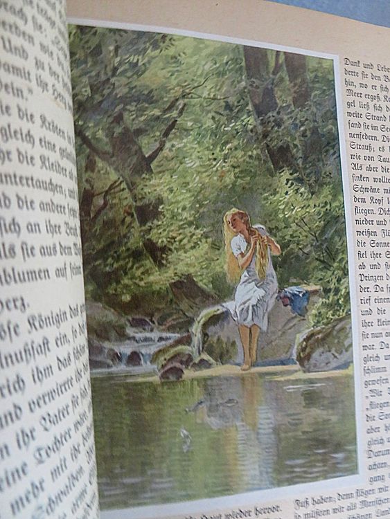 Libri: Antikes Märchenbuch "Deutsche Märchen", 1939 – Usato da Rombach venduto da Masading 4