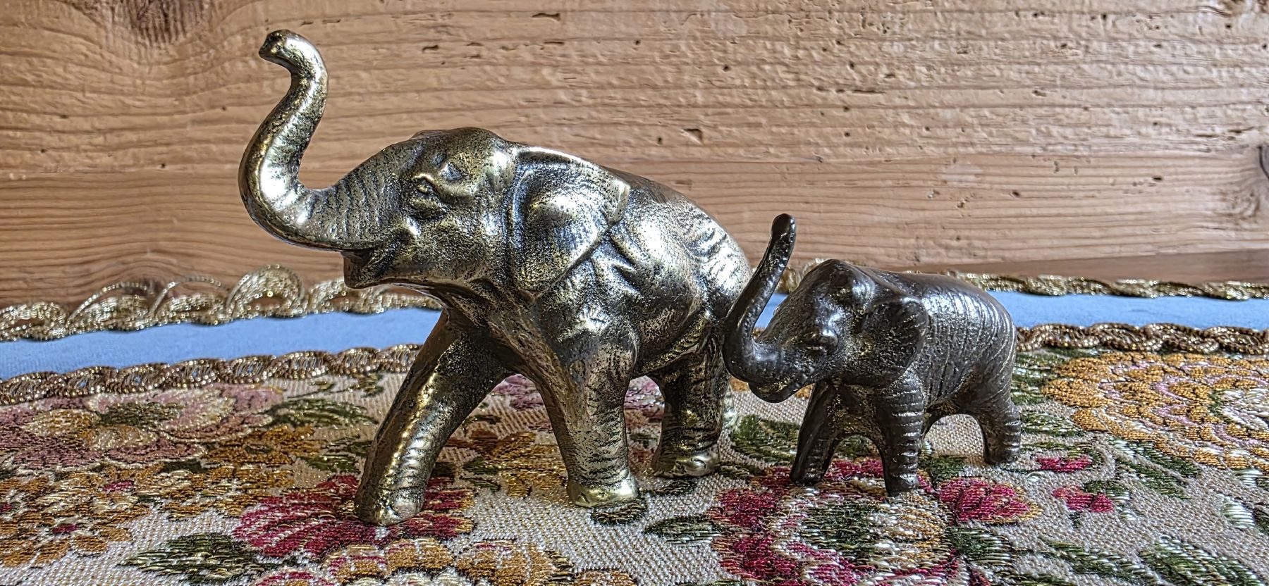Figuren: Set Messing,  Bronze Elefanten  – Gebraucht aus Wolfhalden von Nati-Nati 1