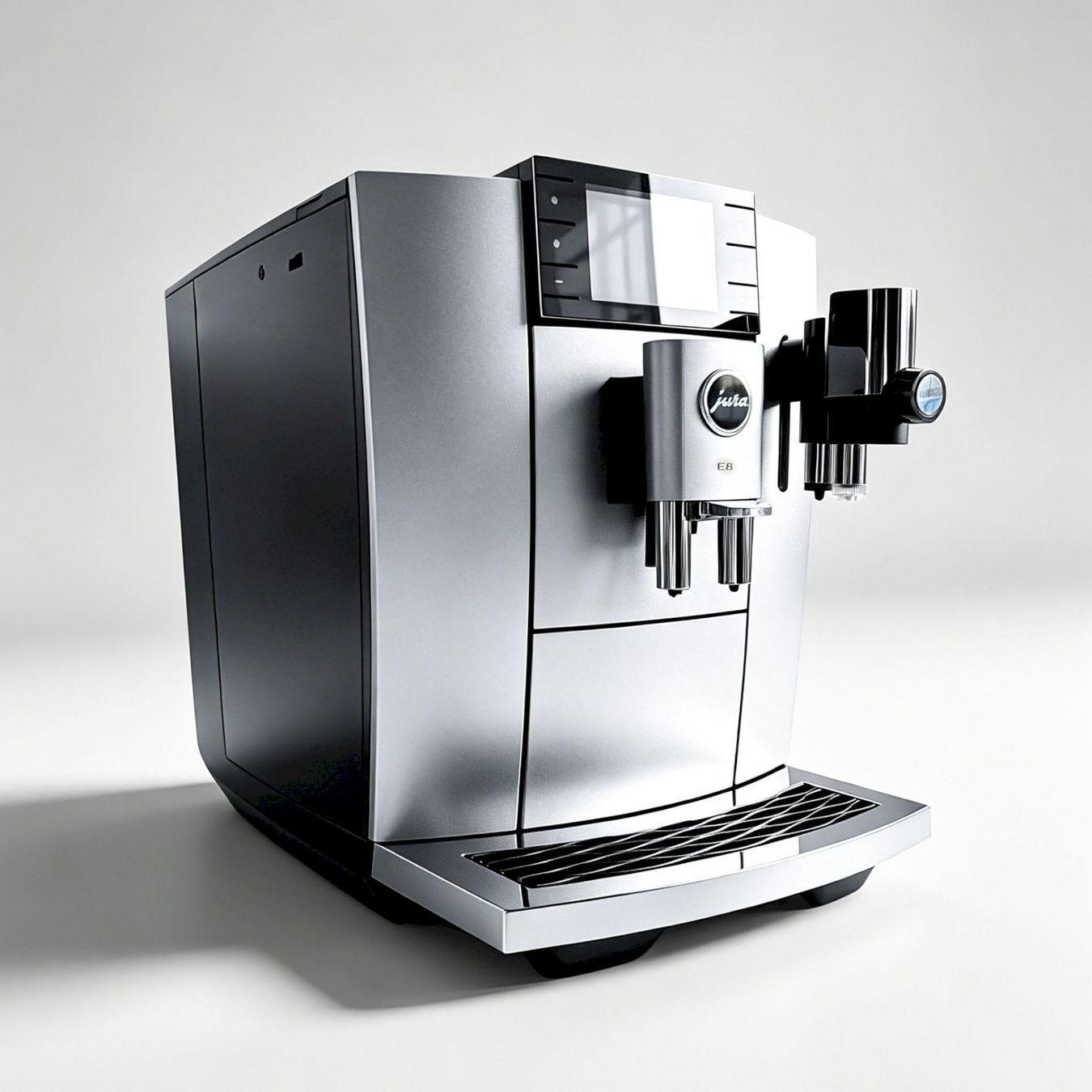Macchine per caffè & Macchine per espresso: Jura E8 Kaffeevollautomat MidnightSilver – Nuovo e nell'imballaggio originale da Bottighofen venduto da zaap