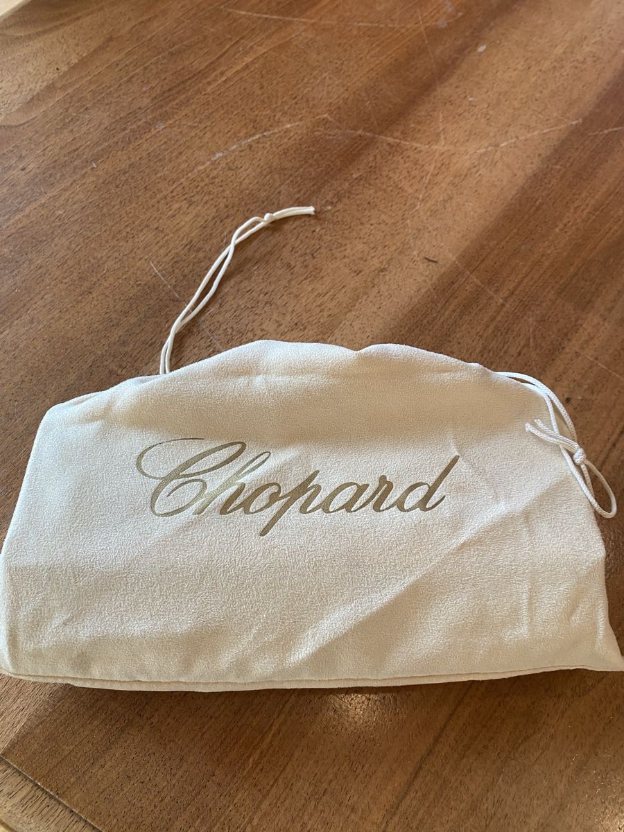 Chopard Borse da donna: Pochette Chopard en cuir matelassé noir – Usato da chez-le-bart venduto da Alec01 7
