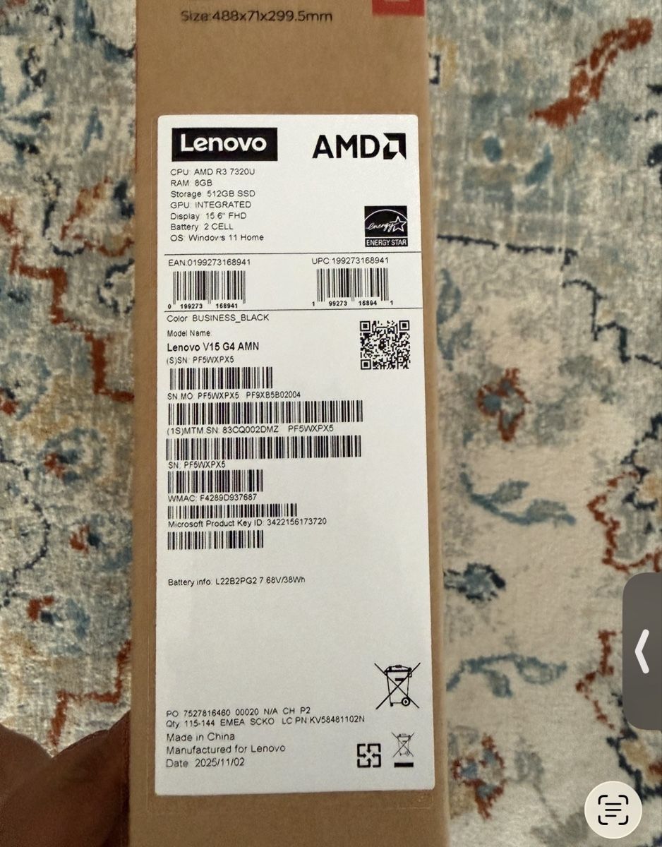 Lenovo Notebooks: Laptop  – Neu und originalverpackt aus Elgg von Kaboy 2