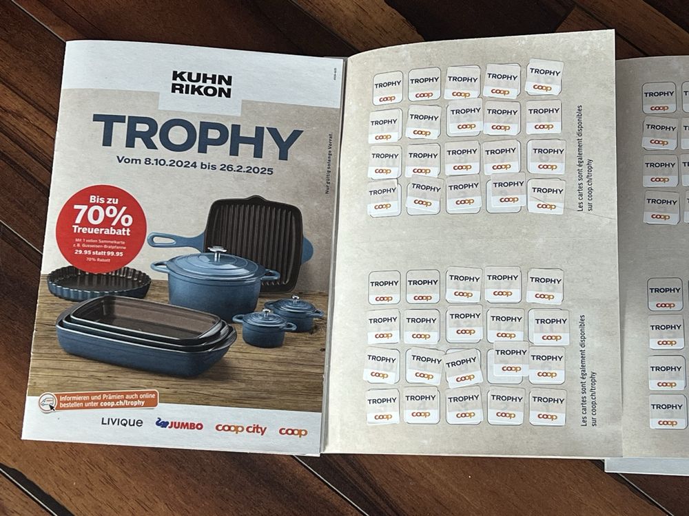 Coop Trophy Kuhn Rikon 1.- Fr. pro volle Karte | Kaufen auf Ricardo