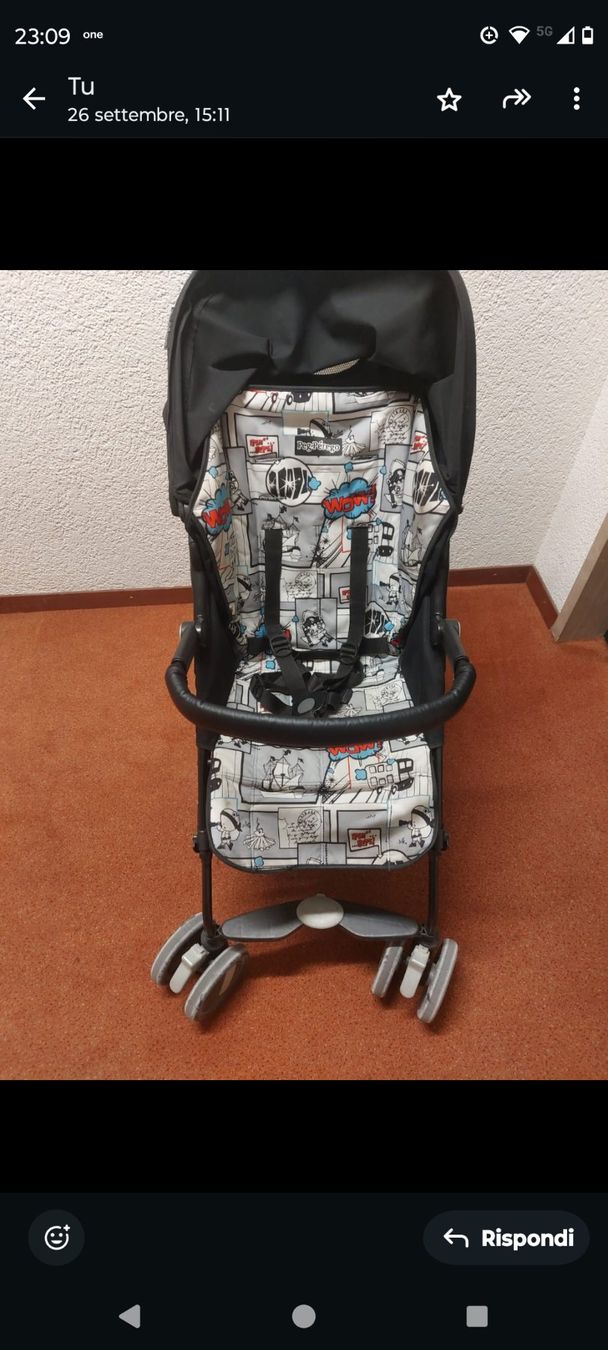 Peg Perego Carrozzine: Poussette Peg Perego plico mini – Usato da Chêne Bougeries venduto da ant_66ld 1