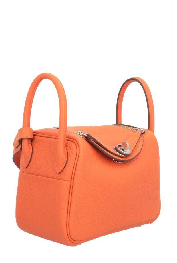 Hermès Sacs: HERMÈS Mini Lindy Feu – D'occasion à Winterthur par eva2015 4