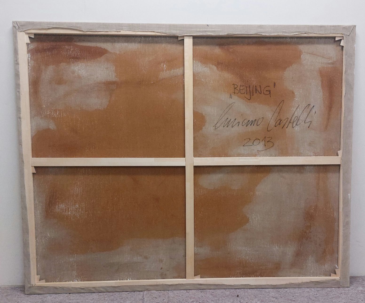 Dipinti: Original Ölgemälde "Beijing" von Luciano Castelli, 2013 – Usato da Kriens venduto da ogr_xns7 2