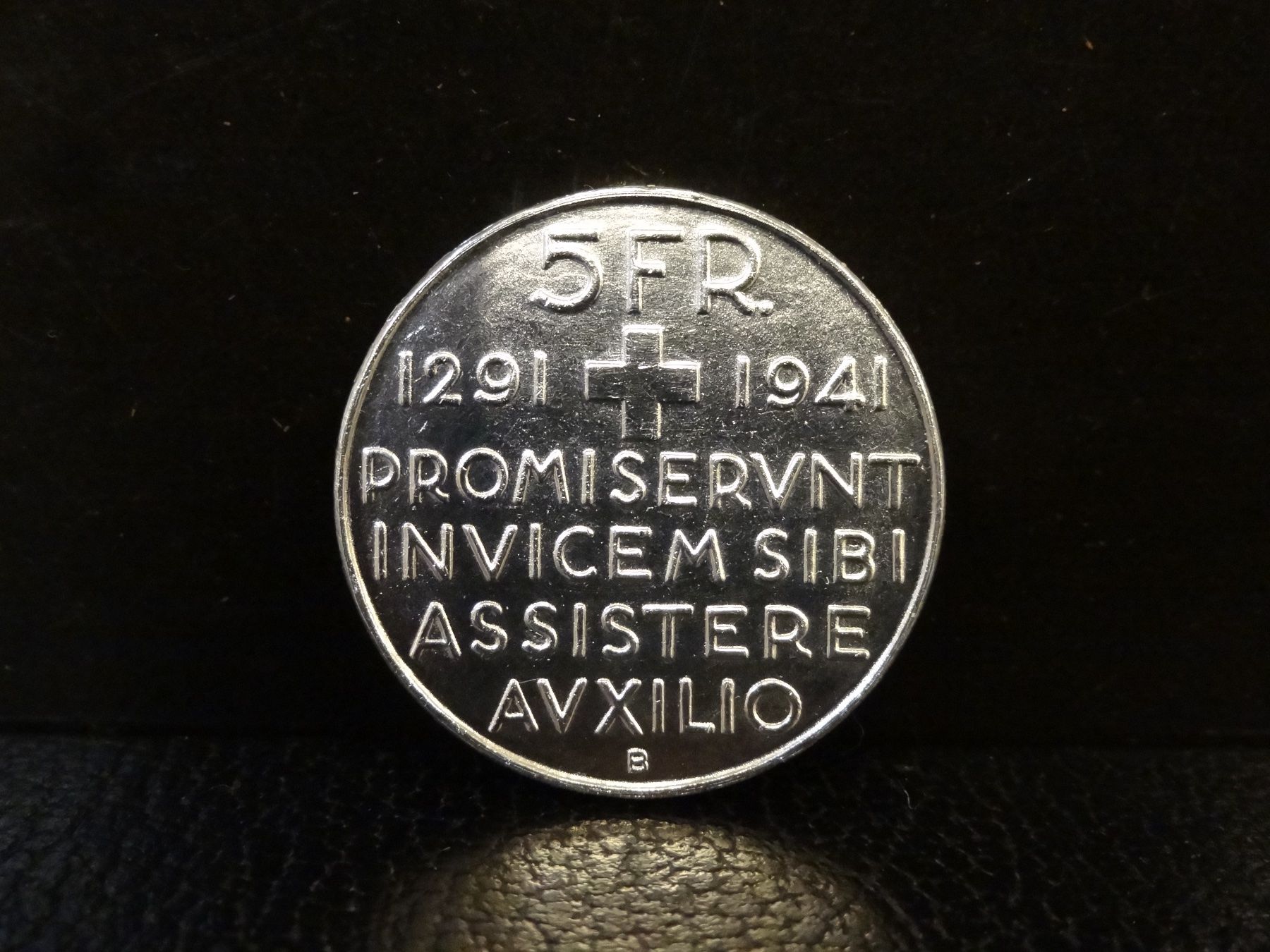 Tutti le monete: 5 Franken Gedenkmünze Silber 1941 – Usato da Kerzers venduto da bottlesandboxes 5
