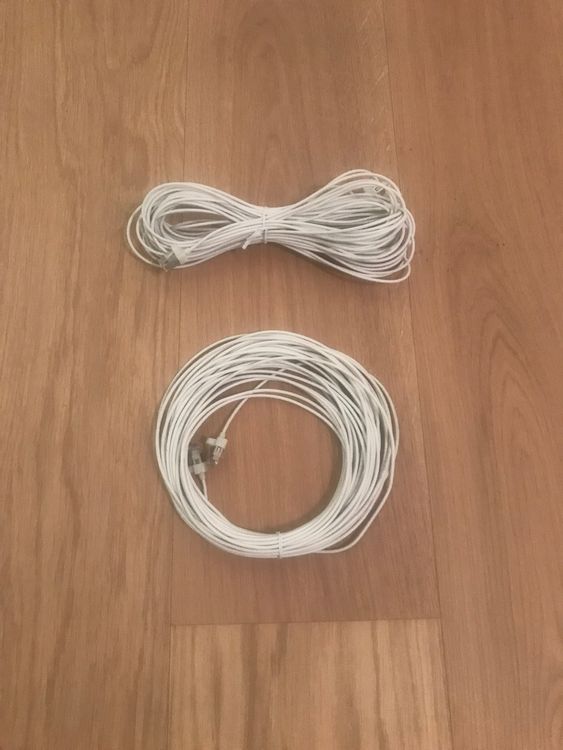 Câble Bang & Olufsen Powerlink DIN – RJ45 3 Mètres Blanc