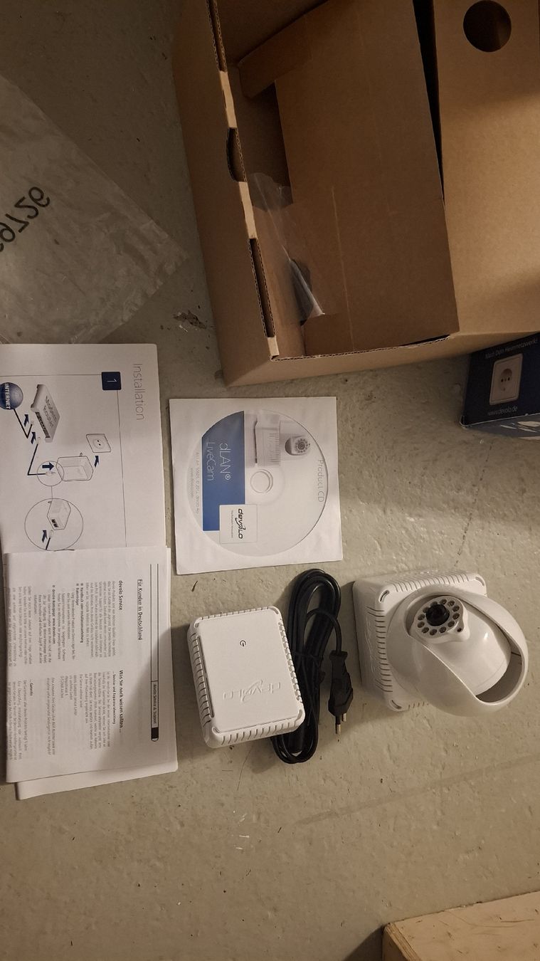 Videocamere: Devolo dLAN LiveCam Starter Kit - Überwachungskamera occasio – Usato da hemishofen venduto da zdj_l595 1