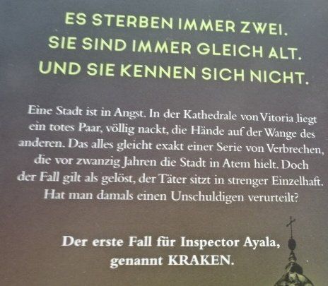Libri: Eva Garcia Saenz - Die Stille des Todes, – Usato da Wetzikon ZH venduto da strubeli024 1