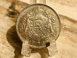*Silber* Belgische 20 Francs Münze von 1934 selten!!