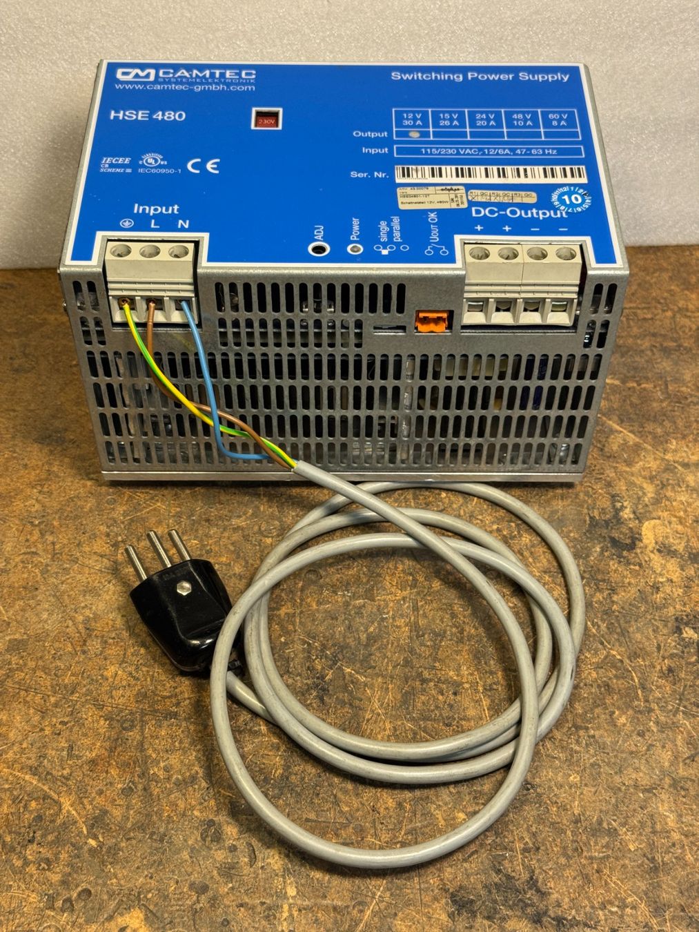 Elektronikbauteile: Netzgerät 230V auf 12V/30A= – Gebraucht aus Ins von funkflieger