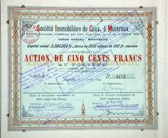 Société Immobilière de Caux à Montreux, Montreux - 1899