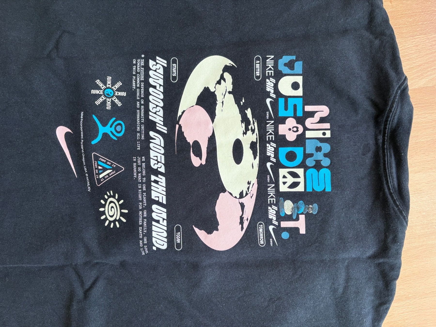 Nike T-shirt: Nike T-Shirt - schwarz – Usato da Orpund venduto da Stepach 3