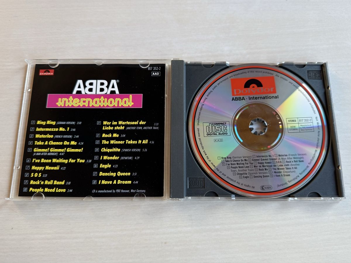 CD: ABBA - International - CD 1988 – Usato da Oberried Brienz venduto da Chyara 2