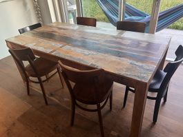 Holztisch (Teak)
