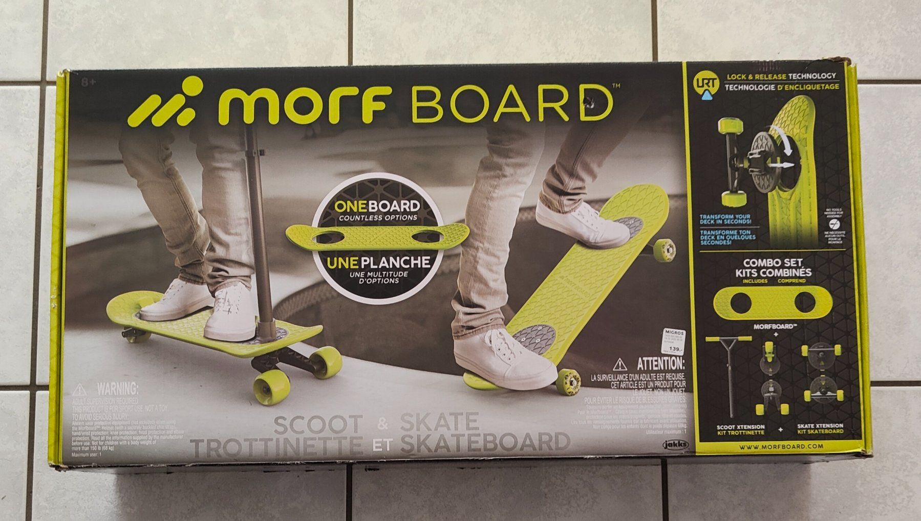 Kickboard: Morfboard Trottinett & Skateboard!!! – Nuovo (secondo la descrizione) da Derendingen venduto da rosarossa01