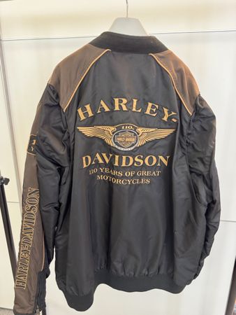Harley-Davidson Nylon-Bomberjacke 110 Jahre Herren Gr2XL