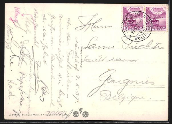 Cartes postales: Kilchberg, Restaurant Oberer Mönchhof – D'occasion à Berlin par bartko-reher 1