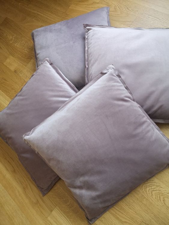 Depot Deko Kissen lila samt Kaufen auf Ricardo