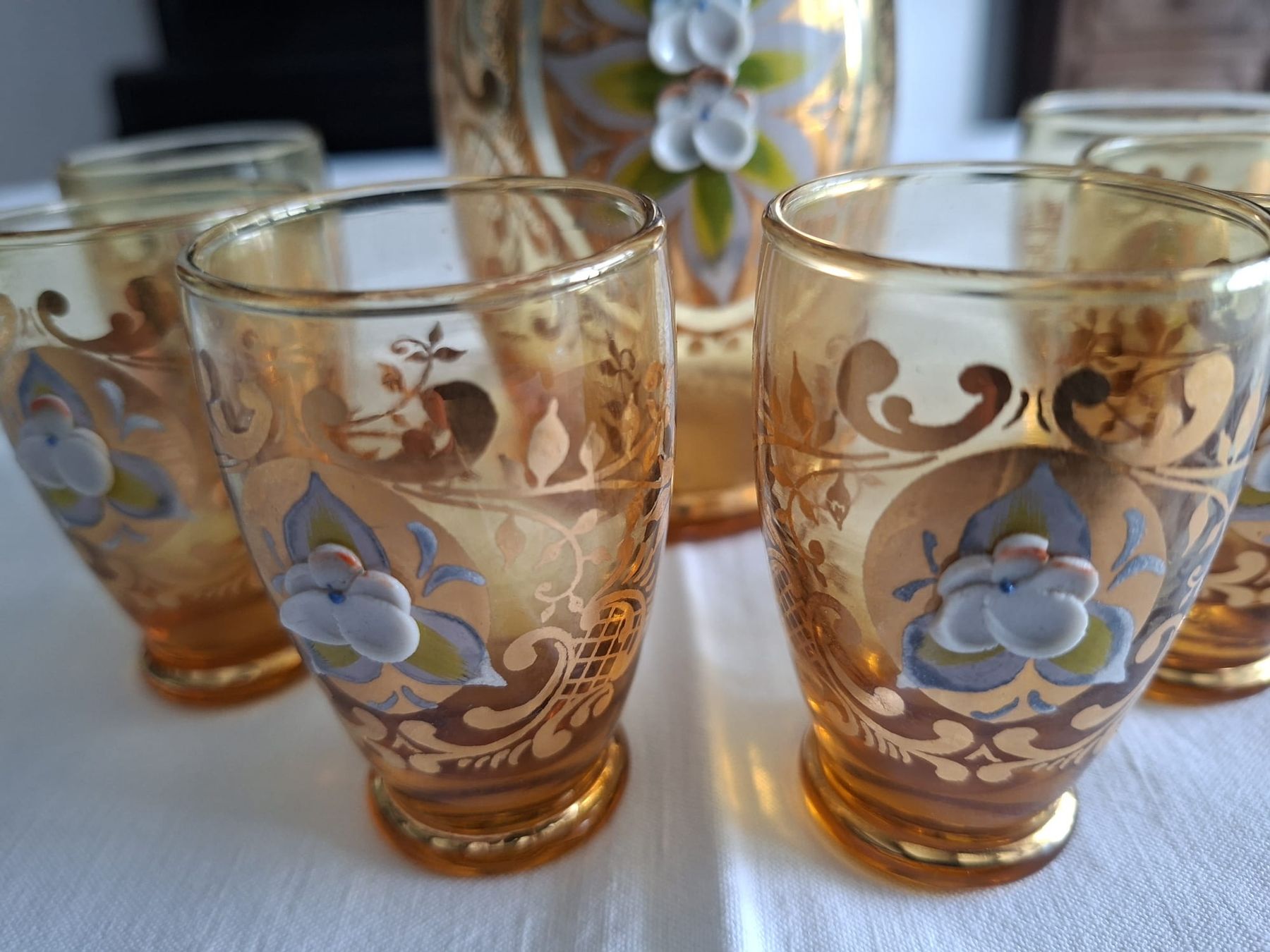 Murano Set di piatti: Service à liqueur Murano – Usato da Tavannes venduto da Jessica28 2