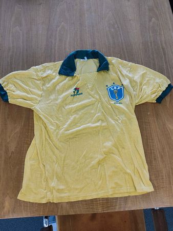 Vintage Brasilien Fussballtrikot Topper - Grösse L ca.1989