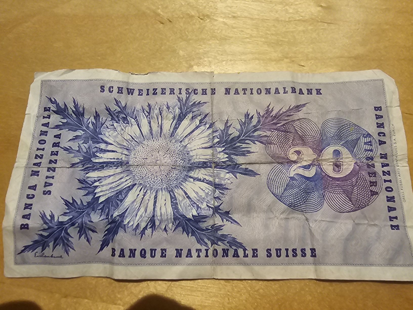 Banconote: Banknote alt Serie 104 O – Usato da Fraubrunnen venduto da mgh_2l2h 1