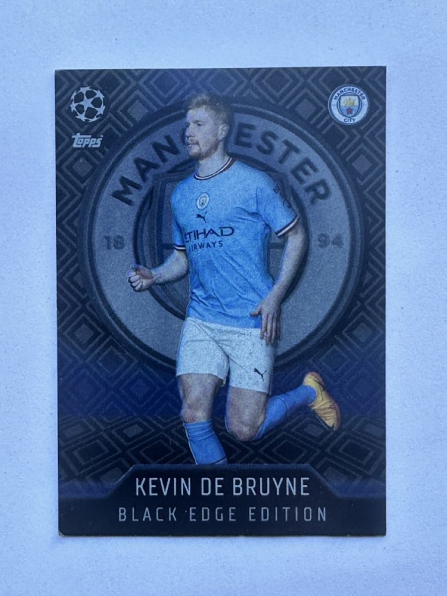 Topps Carte collezionabili: Trading Card Kevin De Bruyne Black Edge Edition – Usato da Sennhof venduto da skennedy